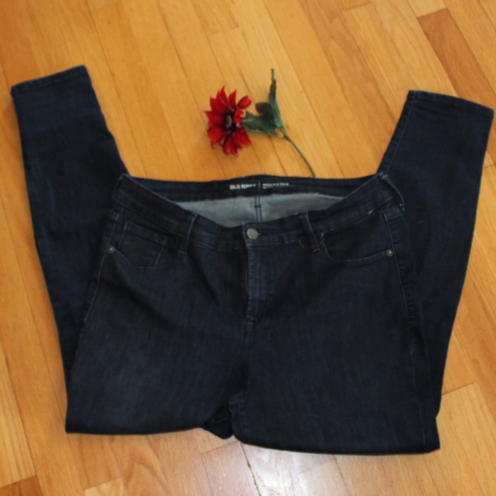 Old Navy Skinny Rockstar Jeans   Size 14